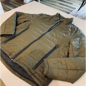 NWOT Cole Haan Men’s Moss Green Spring Coat Jacket - Medium